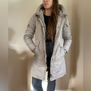 Warm winter parka